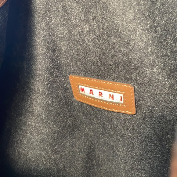 MARNI versatile calf leather backpack bag - Picture 10 of 11